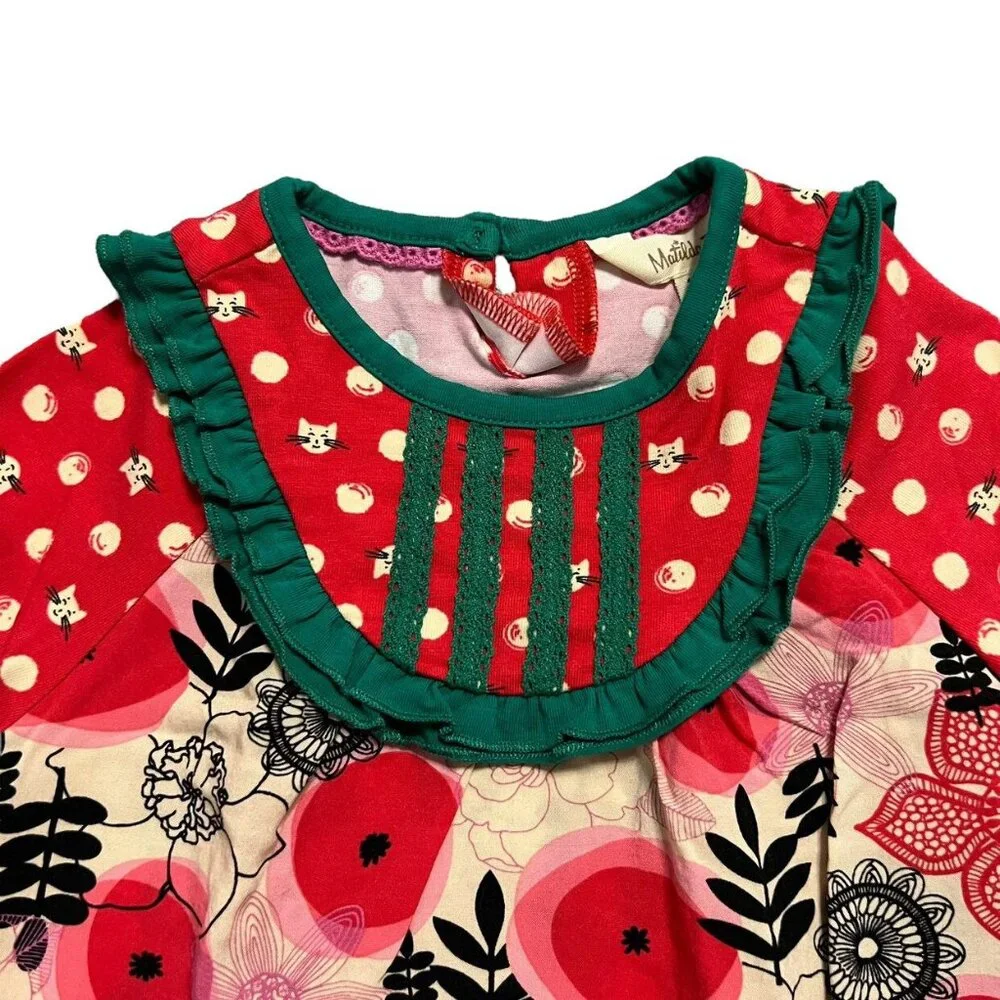 Matilda Jane 12-18m Make Believe Under The Tree Dress & Bloomers